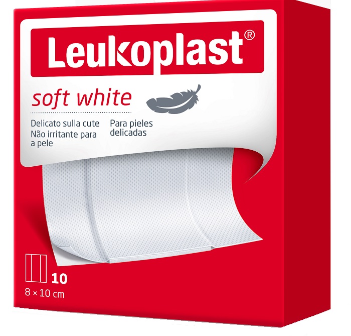 LEUKOPLAST SOFT WHITE 100 X 8 CM 10 PEZZI - Luckyfarma.it