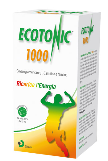 ECOTONIC 1000 14 STICK PACK 15 ML - Luckyfarma.it
