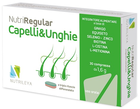 NUTRIREGULAR CAPELLI & UNGHIE 30 COMPRESSE - Luckyfarma.it