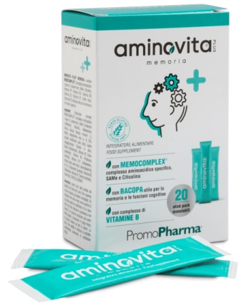 AMINOVITA PLUS MEMORIA 20 STICK PACK X 2 G - Luckyfarma.it