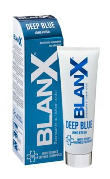 BLANX DEEP BLUE DENTIFRICIO SBIANCANTE NON ABRASIVO 75 ML - Luckyfarma.it