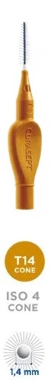 CURASEPT PROXI T14 CONE OCRA/DARK GOLD 1 PEZZO - Luckyfarma.it