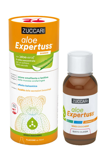 ALOE EXPERTUSS BAMBINI CILIEGIA 150 ML - Luckyfarma.it