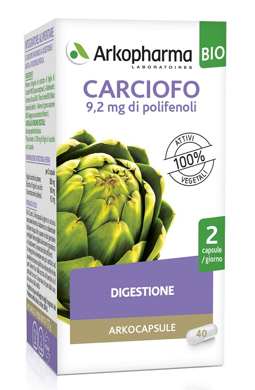 ARKO CAPSULE CARCIOFO BIO 40 CAPSULE - Luckyfarma.it