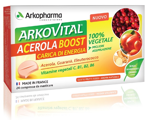 ARKOVITAL ACEROLA BOOST 24 COMPRESSE - Luckyfarma.it
