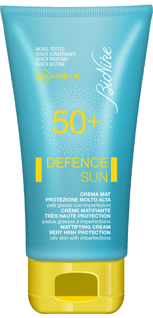 DEFENCE SUN 50+ CREMA MAT PROTEZIONE MOLTO ALTA 50 ML - Luckyfarma.it