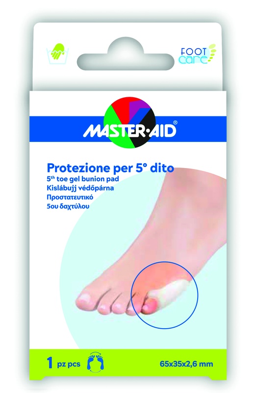 MASTER-AID FOOT CARE PROTEZIONE GEL 5 DITO 1 PEZZO - Luckyfarma.it