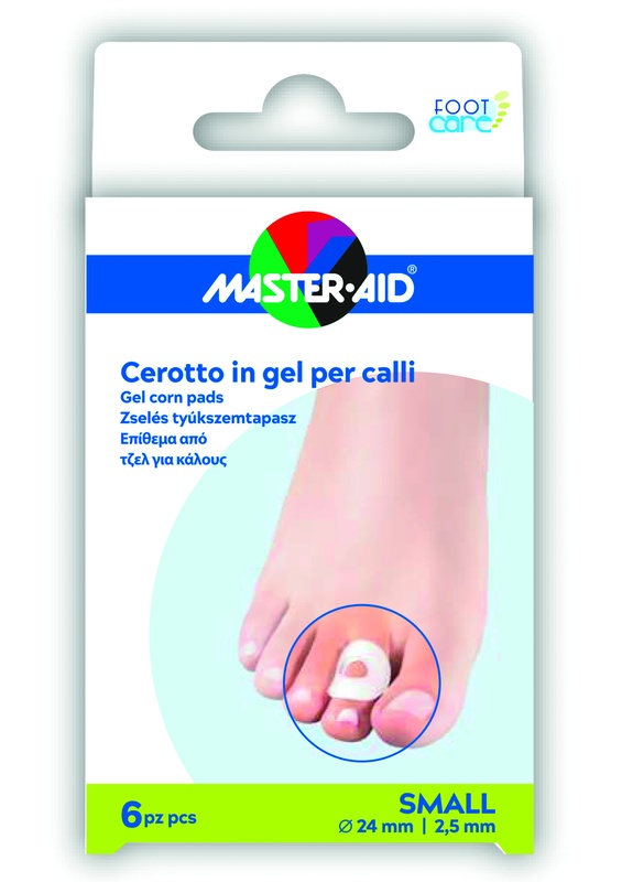 MASTER-AID FOOT CARE CEROTTO GEL CALLI TAGLIA S 6 PEZZI - Luckyfarma.it