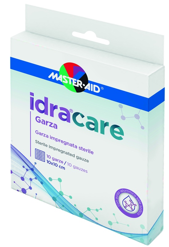 MASTER-AID IDRACARE GARZA IMPREGNATA 10X10 CM 10 PEZZI - Luckyfarma.it