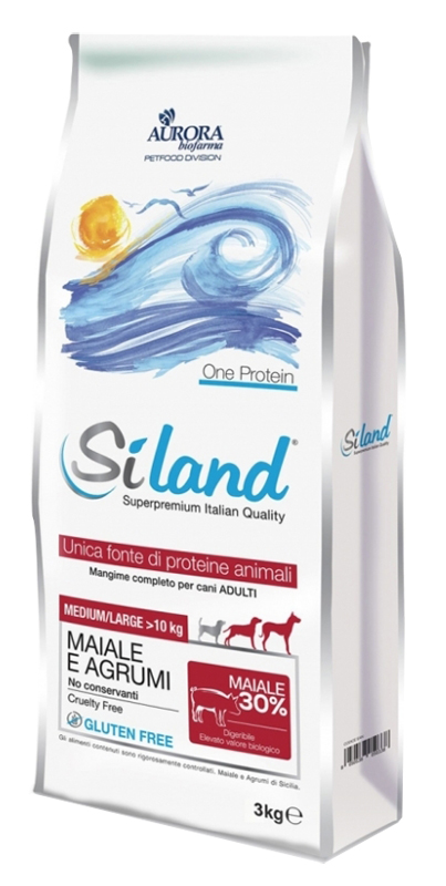 SILAND ADULT MEDIUM/LARGE MAIALE/AGRUMI 3 KG - Luckyfarma.it
