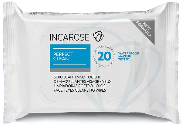 INCAROSE PERFECT CLEAN SALVIETTE STRUCCANTI 20 PEZZI - Luckyfarma.it