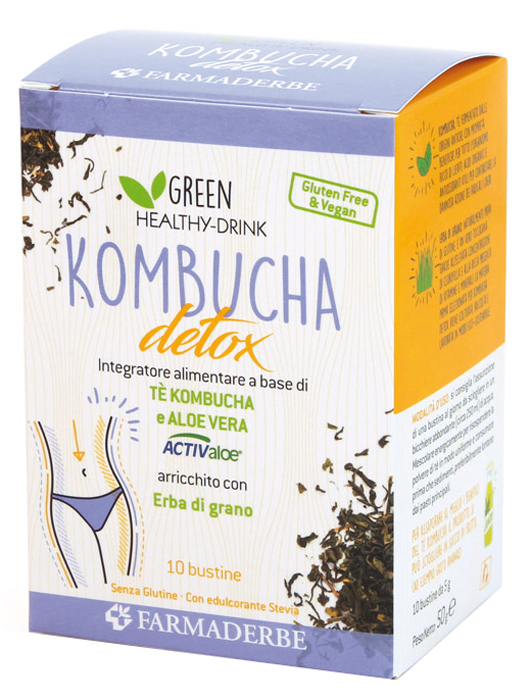 KOMBUCHA DETOX 10 BUSTINE - Luckyfarma.it