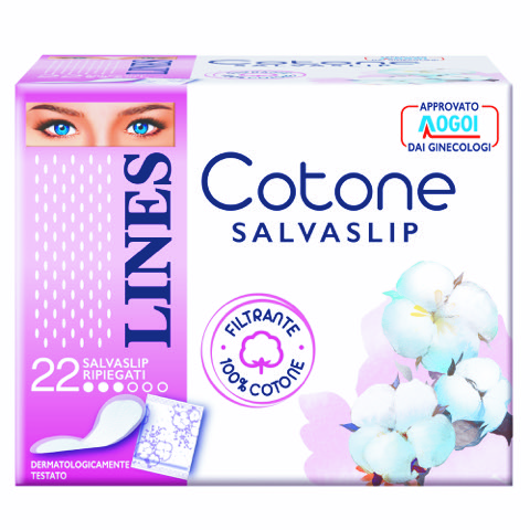 LINES COTONE PROTEGGISLIP RIP 22 PEZZI - Luckyfarma.it