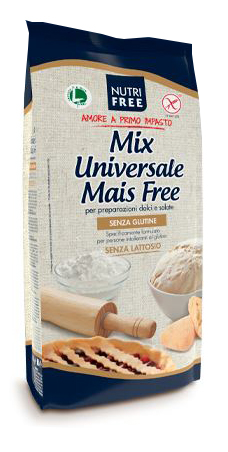 NUTRIFREE BIO MIX FARINA PER PANE/PASTA/PIZZA 800 G - Luckyfarma.it