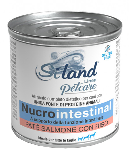 SILAND NUCROINTESTINAL UMIDO CANE SALMONE/RISO 300 G - Luckyfarma.it