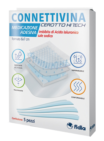 CEROTTO CONNETTIVINA HITECH 6 X 7 CM 5 PEZZI - Luckyfarma.it