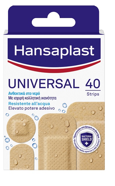CEROTTO HANSAPLAST UNIVERSAL ASSORTITI 40 PEZZI - Luckyfarma.it