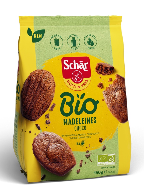 SCHAR BIO MADELEINES CHOCO 150 G - Luckyfarma.it