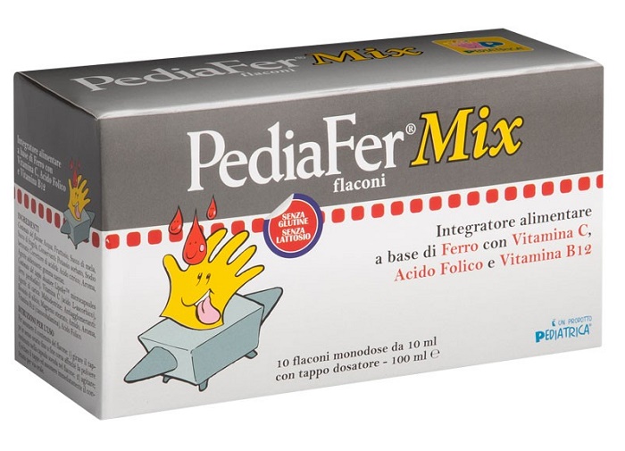 PEDIAFER MIX 10 FLACONI DA 10 ML - Luckyfarma.it