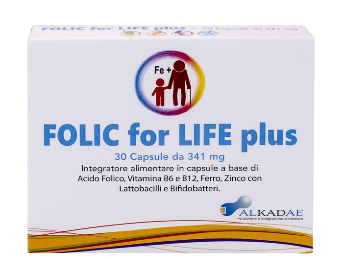 FOLIC FOR LIFE PLUS 30 CAPSULE - Luckyfarma.it