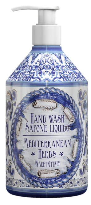 LE MAIOLICHE SAPONE LIQUIDO MEDITERRANEAN HERBS 500 ML - Luckyfarma.it