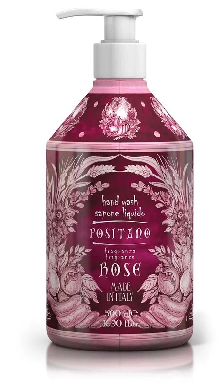 LE MAIOLICHE SAPONE LIQUIDO POSITANO ROSE 500 ML - Luckyfarma.it