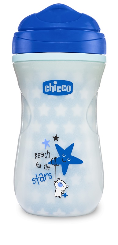 CHICCO TAZZA GLOWING 14M+ AZZURRA - Luckyfarma.it