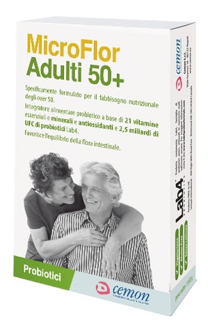 MICROFLOR ADULTI 50+ 30 CAPSULE - Luckyfarma.it