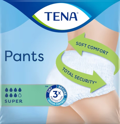 PANNOLONE PULL UP TENA PANTS SUPER TAGLIA LARGE 10 PEZZI - Luckyfarma.it