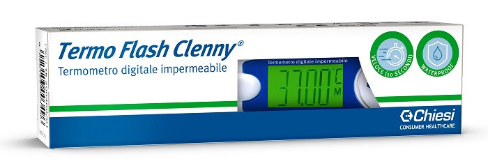 TERMOMETRO CLENNY TERMO FLASH PREDITTIVO 10 SECONDI WATERPROOF - Luckyfarma.it