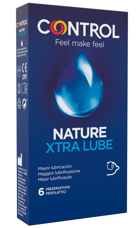 PROFILATTICO CONTROL NEW NATURE 2,0 XTRA LUBE 6 PEZZI - Luckyfarma.it