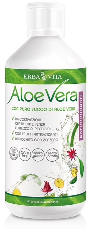 ALOE VERA PURO SUCCO ANTIOSSIDANTE 500 ML - Luckyfarma.it