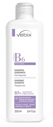 VEBIX PHYTAMIN SHAMPOO USO QUOTIDIANO EUDERMICO 250 ML - Luckyfarma.it