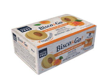 NUTRIFREE BISCO&GO CON FARCITURA ALL'ALBICOCCA 4X40 G - Luckyfarma.it