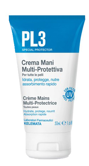 PL3 CREMA MANI MULTI PROTETTIVA 50 ML - Luckyfarma.it