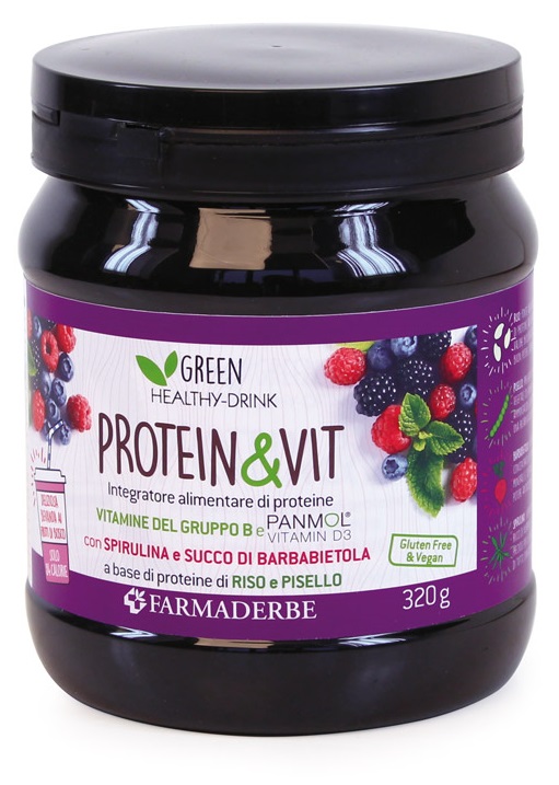 PROTEIN&VIT FRUTTI DI BOSCO 320 G - Luckyfarma.it
