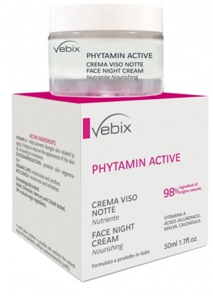 VEBIX PHYTAMIN CREMA VISO NOTTE NUTRIENTE 50 ML - Luckyfarma.it