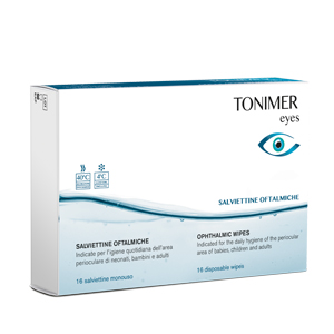 TONIMER EYES SALVIETTINE OFTALMICHE 16 PEZZI - Luckyfarma.it