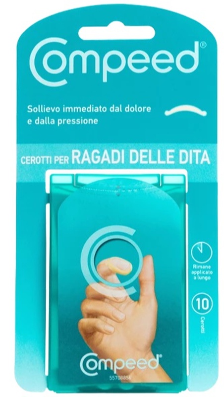 COMPEED CEROTTI PER RAGADI DITA 10 PEZZI - Luckyfarma.it