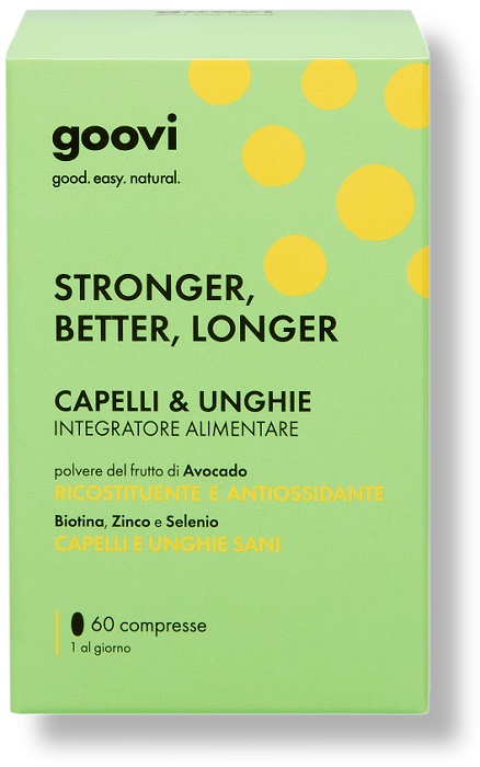 GOOVI CAPELLI&UNGHIE 60 COMPRESSE - Luckyfarma.it