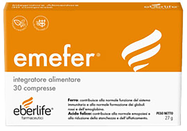 EMEFER 30 COMPRESSE - Luckyfarma.it