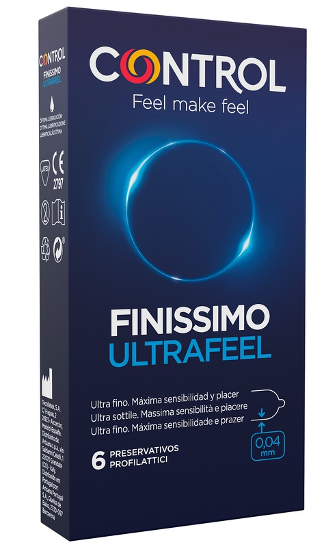 CONTROL FINISSIMO ULTRAFEEL6 PEZZI - Luckyfarma.it