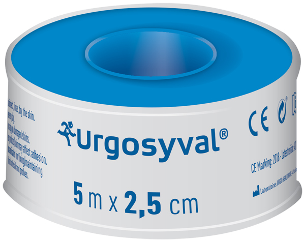 CEROTTO IN ROCCHETTO URGO URGOSYVAL 5 M X 2,5 CM - Luckyfarma.it