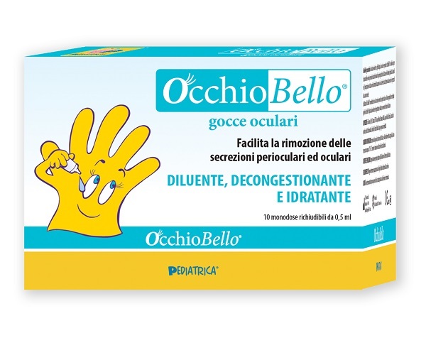 OCCHIOBELLO GOCCE OCULARI 10 FLACONCINI MONODOSE RICHIUDIBILI DA 0,5 ML - Luckyfarma.it