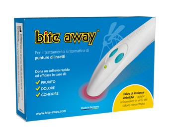 BITE AWAY DISPOSITIVO ELETTRONICO PER IL TRATTAMENTO DELLE PUNTURE DI INSETTI - Luckyfarma.it