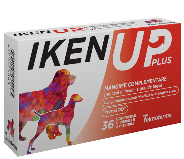 IKEN UP PLUS CANI MEDIA GRANDE TAGLIA SCATOLA 36 COMPRESSE - Luckyfarma.it