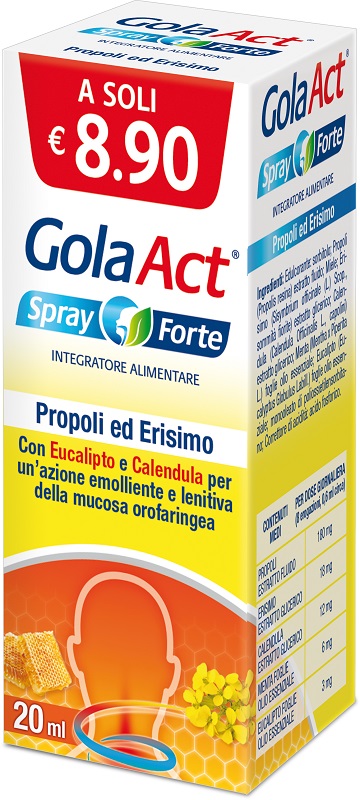 GOLA ACT SPRAY FORTE 20 ML - Luckyfarma.it