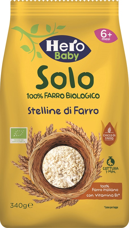 HERO SOLO PASTINA DI FARRO 100% BIO 340 G - Luckyfarma.it