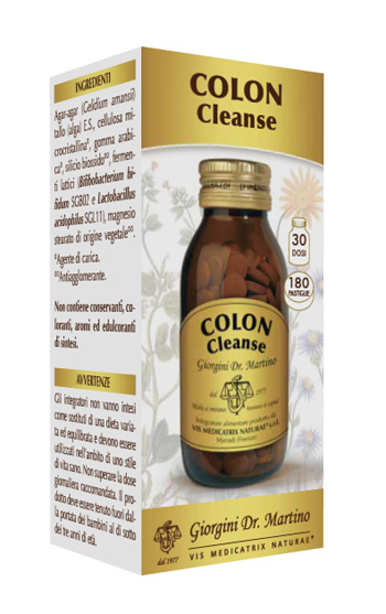 COLON CLEANSE 180 PASTIGLIE - Luckyfarma.it