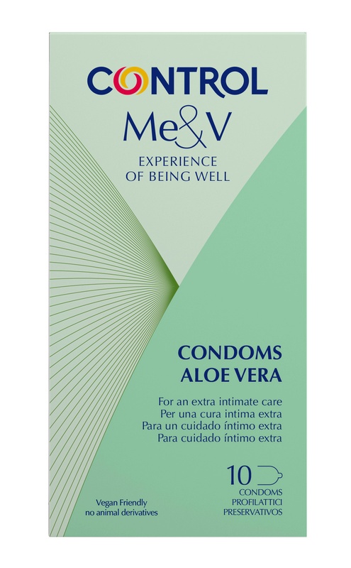 CONTROL ME&V CONDOMS ALOE VERA 10 PEZZI - Luckyfarma.it
